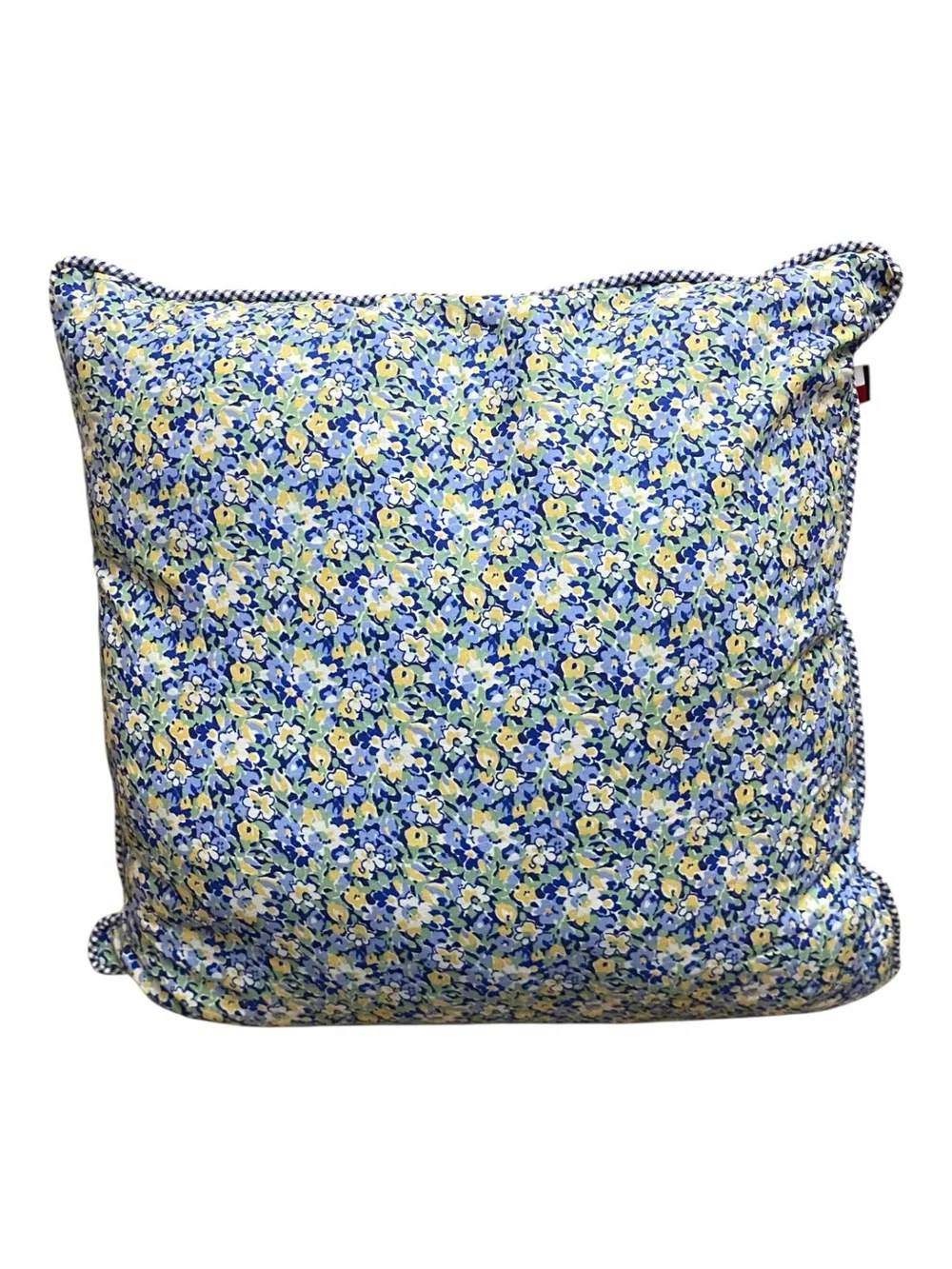 Tommy Hilfiger Vintage Elizabeth Anne Square Throw Pillow Ditsy Floral Pattern